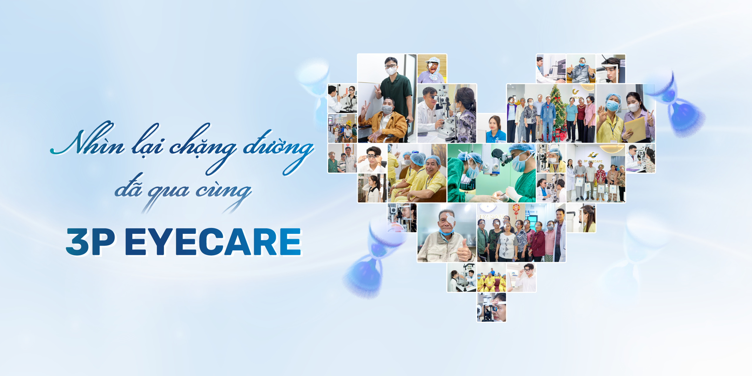 Cùng nhìn lại chặng đường đã qua cùng 3P EYECARE